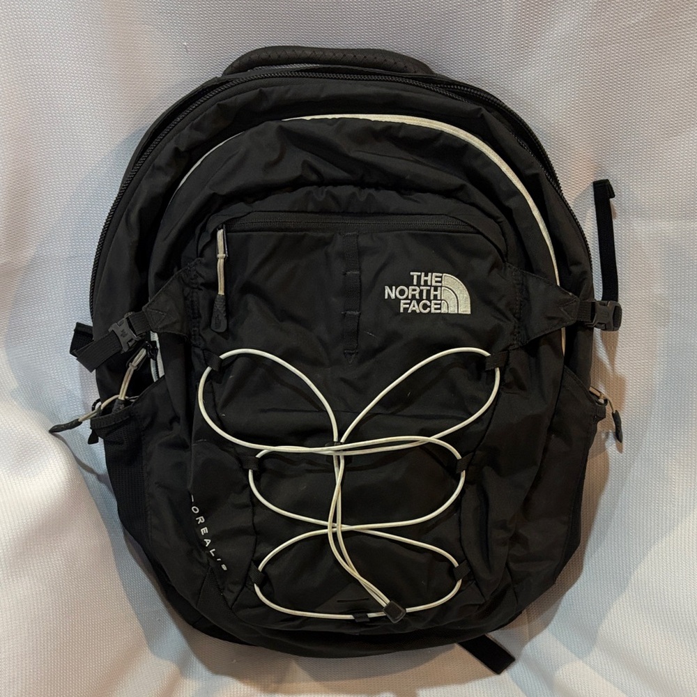 The North Face Black and Gray Backpack
